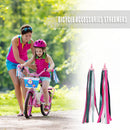 2x Kids Scooter Bike Decor Ribbon Bicycle Handlebar Tassel Streamers (Pink)