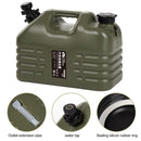 10.5L Water Carrier Bucket with Faucet Portable Outdoor Home Water Storage Tank