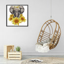 5D DIY Partial Special Shaped Drill Diamond Painting Elephant Craft (HB248)