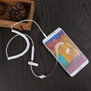 Spiral Acoustic Pipe Headphone Coil Anti-Radiation 3.5MM in-Ear Stereo-32O