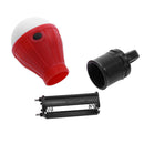 Mini Outdoor 3 LED 800LM Camping Tent Bulb Light Emergency Lamp (Red)