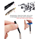 RISK 2pcs Bike Inner Tubes Extender Presta Valve Core Adapter (Detachable) Newly