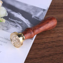 Ancient English Alphabet Letter Metal Seal Wax Stamps Sticks Candles Set (C