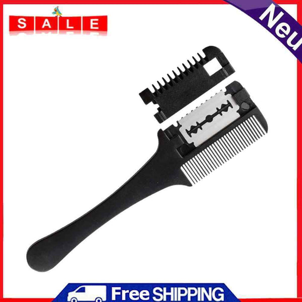 Haircut Scissors Hair Trimmer Cutter Barber Head Clipper Comb Hairdressing Tool
