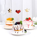 Heart Party Wedding Supplies Cup Cake Decoration Flags Cake Insert Cake Topper