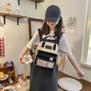 Ladies Anti-theft Rucksack College Girl Lightweight Wear-Resistant Laptop Bag