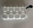 Cocktail Trays Round Big Size Maker 4 Cavity 2.2" Ice Ball Ice Cube Mold