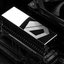 Aluminum Alloy M.2 Heatsink Cooler Pci-e 4.0 Thermal Pads Computer Accessories