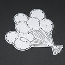 DIY Balloon-shaped Cutting Dies Stencil Scrapbooking Embossing Template Newly
