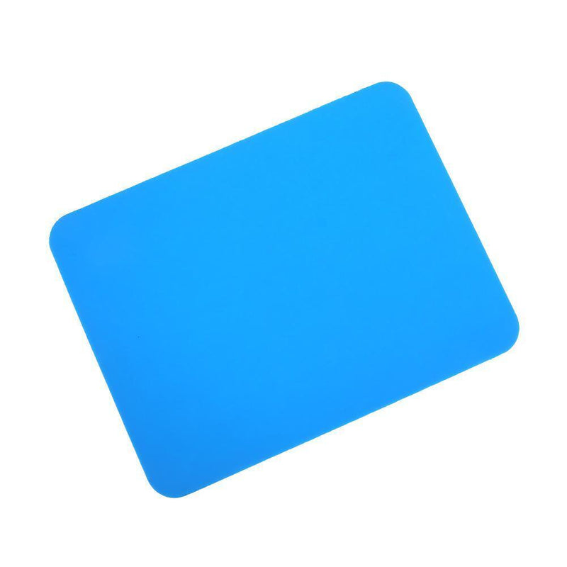 Silicone Anti-Slip Mouse Pad Waterproof Home Office Table Mat(Blue)