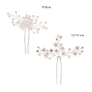 Wedding Crystal Accessories Women Hairpins Headwear Headpieces Hair Clips