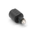 Round To Square Mini Jack Plug To Toslink Audio Adapter Optical Female To Male