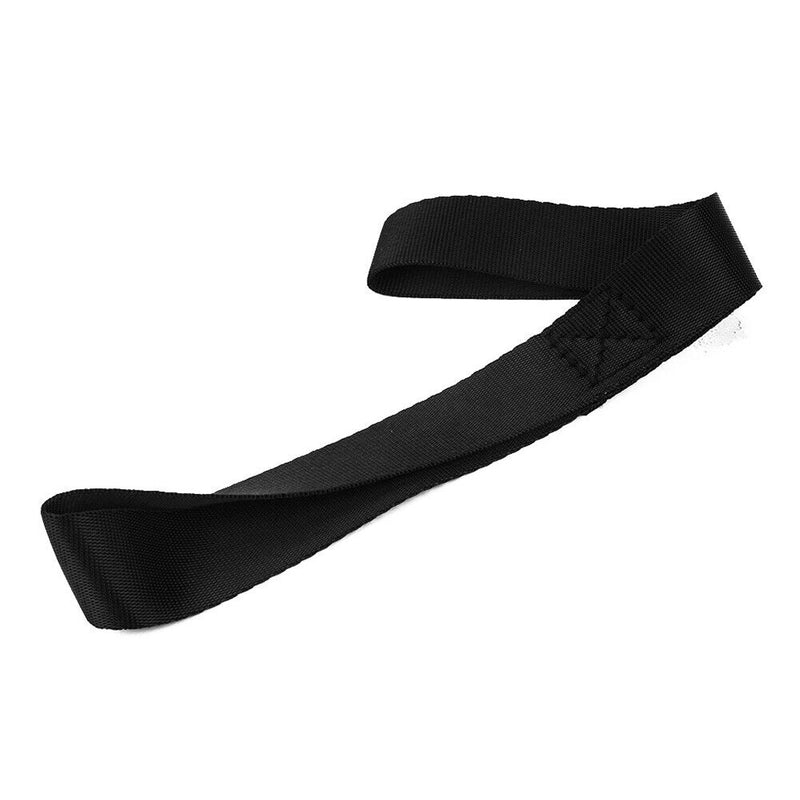 8pcs 13x1 inch Soft Loop Tie-Down Strap for Securing ATV Motorcycle (Black)
