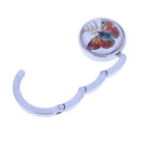 Foldable Metal Butterfly Purse Bag Hanger Handbag Table Hook(3099-16)