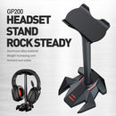GP200 Headphone Desktop Display Stand Earphones Holder for Gaming PC Accessories