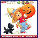 5D Diamond Painting Halloween pumpkin Full Round Drill Rhinestone Kit