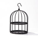 Birdcage Shaped Wax Seal Melting Furnace DIY Sealing Wax Warmer Pot (Black)