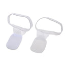 Therapy Posture Corrector Body Belt Brace Shoulder Support (White)