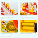 Duck Chasing Race Track Game Set - Playful Roller Coaster Playset for Toddlers
