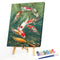 #A Carp Oil Paint By Numbers Kit DIY Acrylic Painting on Canvas Frameless Draw