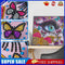 #A Butterfly Big Eyes Diamond Painting Kits Partial Shaped Drill Wall Art Decor