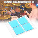 Snare Drum Mute Pads Transparent Drum Damper Mufflers Set Instrument Accessories