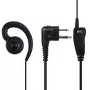 2pcs Walkie Talkie Earphone Headset Earpieces Radio Earpiece Built-in Microphone