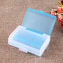 Travel Tablet Pill Medicine Dual Layer 6 Compartments Dispenser Box(Blue)