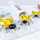 Garden Home Wall Decoration Wall Hanging Backyard Ornament Metal Art Bumble Bee
