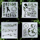 Album Decor Scrapbooking Layering Stencils Embossing Template Walls Painting