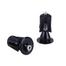 2 Pair Bike Bicycle Aluminum Handlebar Grips Handle Bar Cap Black