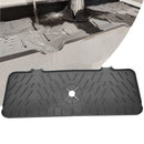 Faucet Absorbent Mat Sink Splash Guard Drying Pads for Kitchen RV (Black) Newly