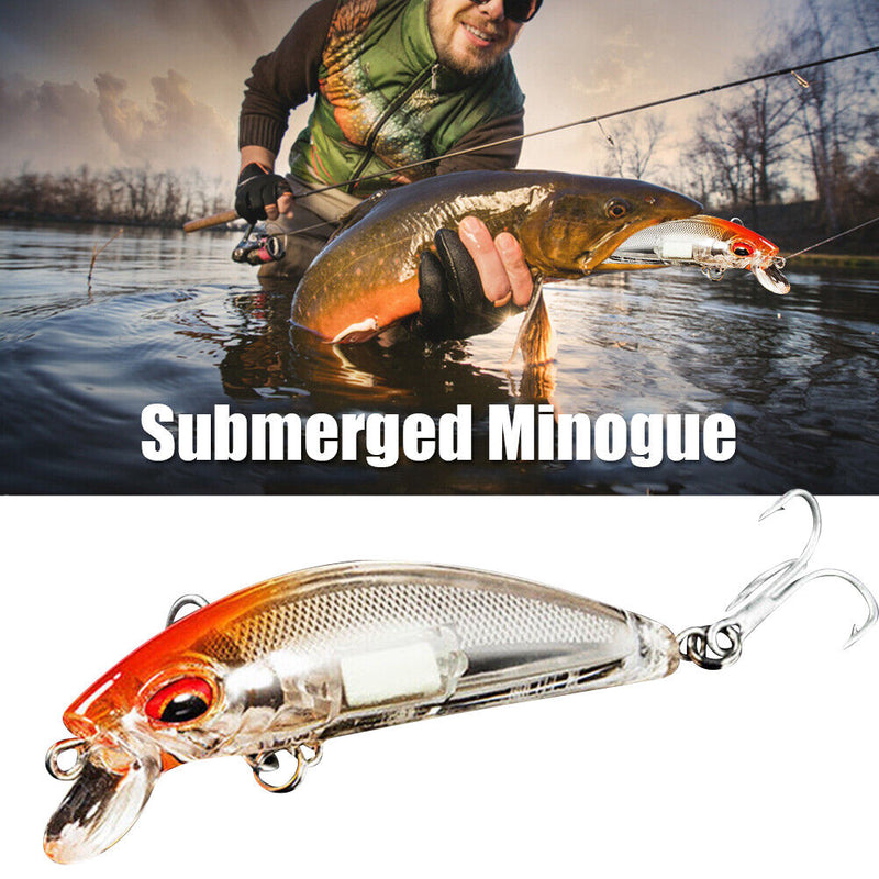 Luminous Fishing Lures 7cm 11g Swimbait Casting Fishing Bait for Freshwater Pike