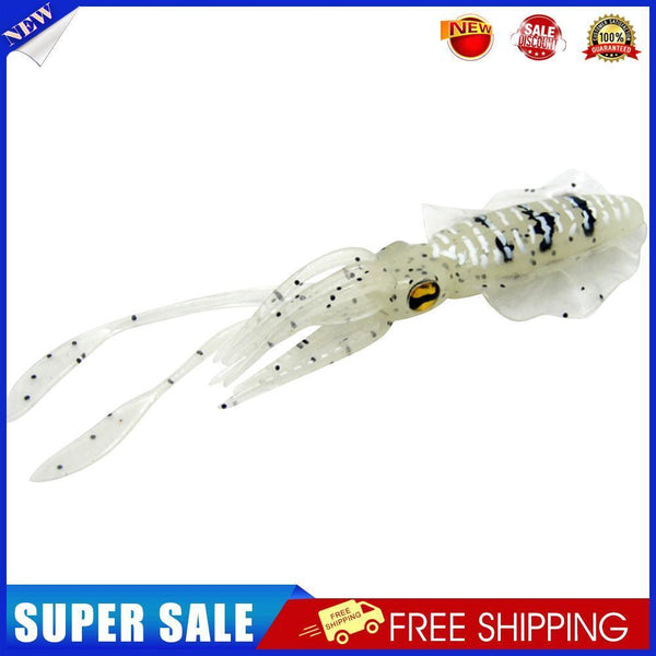 15.5cm 15g Bionic Squid Sea Fishing Lures Artificial Soft Bait (Luminous)