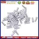 50pcs Aluminum Bike Bicycle Brake Shifter Inner Cable Tips Wire End Cap