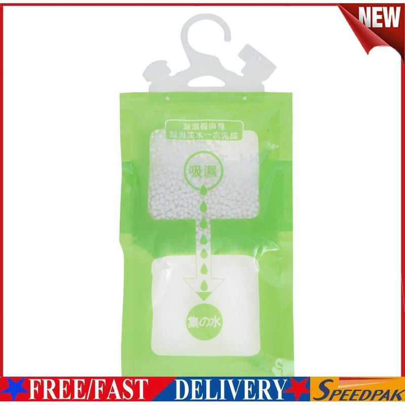 Moisture Absorbent Bag Hanging Wardrobe Closet Dehumidizer Desiccant Bag