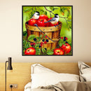 5D DIY Full Drill Diamond Painting Fruits Birds Cross Stitch Embroidery Kit
