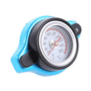 Small Head Car Radiator Cap Water Temp Meter Thermostatic Gauge (0.9Bar) Newly