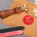 Brass Round Fire Lacquer Seal Head Without Handle DIY Waxing Sealing Post Decor