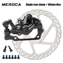 MEROCA MTB Bike Disc Brake Calipers Rotor Set Scooter Front Rear Bicycle Parts