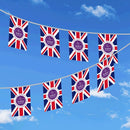 England Flag String Hanging Banners Queen Day String Flags for Decors (04) Newly