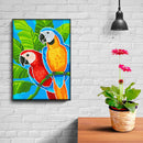 5D Luminous Diamond Painting DIY Animal Full Round Drill Wall Decor Rhineston