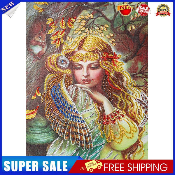 Diamond Painting Fairy Tale Girl Partial Special Rhinestone Picture HYX010