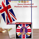 Acrylic Queen Elizabeth II Platinum Pendant Printing Her Majestys Portrait Sign