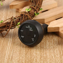 3 in 1 12/24V Car LED Digital Voltmeter Gauge+Thermometer+USB Charger(Blue)