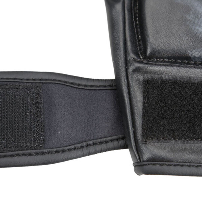 2pcs Fighting Boxing Half Finger Gloves Printing Sanda Training Equipment Gloves