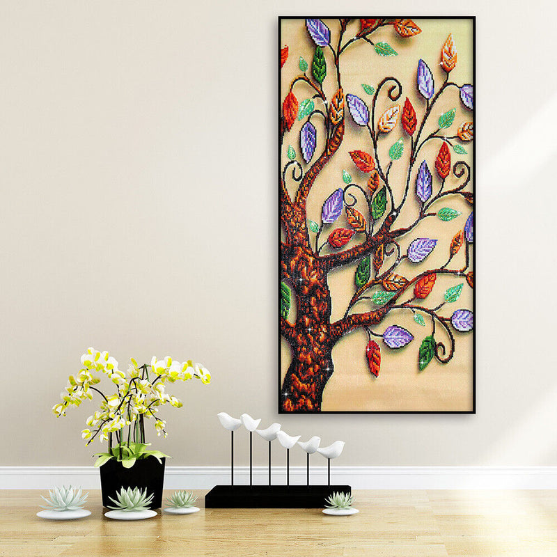 Leaves 5D Diamond Painting DIY Partial Drill Rhinestone Picture Home Decor Gifts