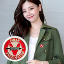 Cute Round Pin Badge Letters Brooches Lapel Pin Backpack Clothes Jewelry Gi