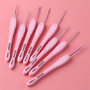 8pcs Knitting Needles Crochet Hooks Set 1-2.75mm for Weaving Sewing Craft Tools