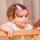 Glitter Sequins Kids Baby Girls Barrettes Princess Hair Clip Hairpins (Pink
